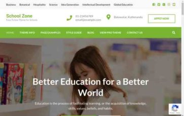 School Zone (screenshot desktop)