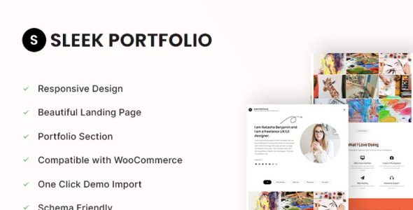 Sleek Portfolio (Rara Themes)