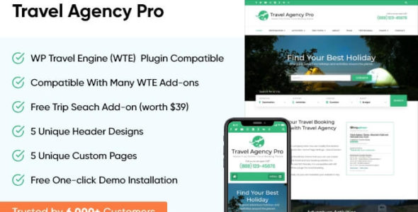 Travel Agency Pro (Rara Themes)