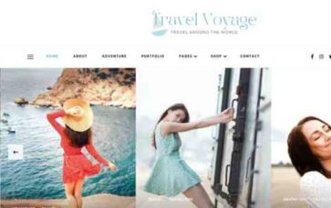 Travel Voyage (screenshot desktop)