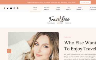 Travelbee Pro (screenshot desktop)