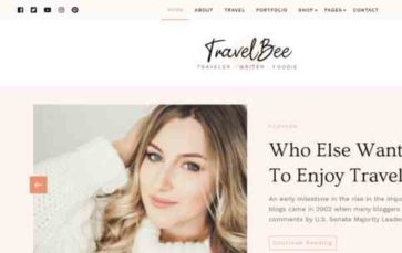 Travelbee (screenshot desktop)