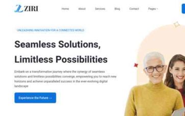 Ziri Business (screenshot desktop)