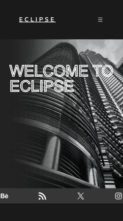 Eclipse Business Eclipse Creative Portifolio Premium (screenshot mobile)