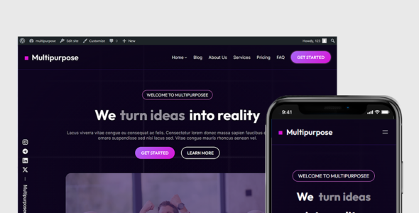 Multipurposee Pro (Real Time Themes)