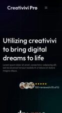 Creativivi Pro (screenshot mobile)