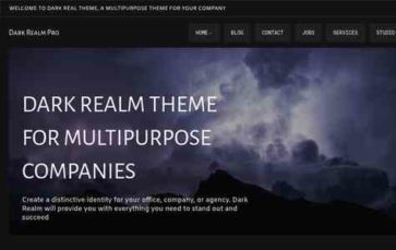 Dark Realm Pro (screenshot desktop)