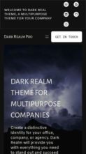 Dark Realm Pro (screenshot mobile)