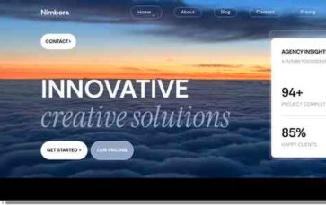 Nimbora Pro (screenshot desktop)
