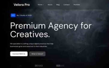 Velora Pro (screenshot desktop)