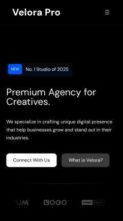 Velora Pro (screenshot mobile)