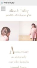 Alice & Tulley (screenshot mobile)