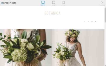 Screenshot Desktop Botanica (Red Met Yellow Creative) - (screenshot desktop)