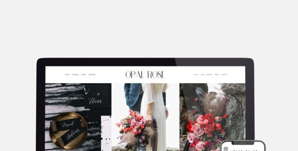 Opal Rose (Red Met Yellow Creative)