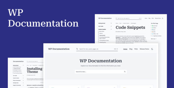 WP Documentation Pro (RedOxbird)