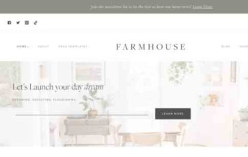 Farmhouse (Restored 316) (Kadence) (screenshot desktop)
