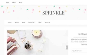 Sprinkle (Kadence) (screenshot desktop)