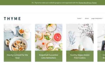 Thyme (Restored 316) (Kadence) (screenshot desktop)