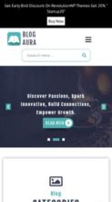 Art Blog Pro (screenshot mobile)