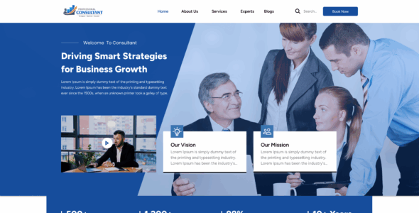 Corporate Consultancy Pro (Revolution WP)