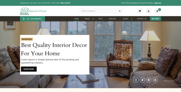 Interior Designer Studio Pro (Revolution WP)