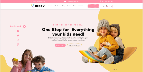 Kids Activity Center Pro (Revolution WP)