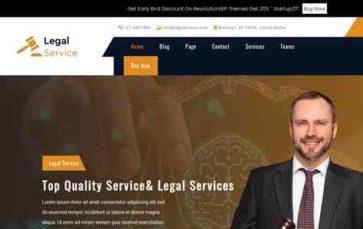 Screenshot Desktop Legal Services Firm Pro (screenshot desktop)