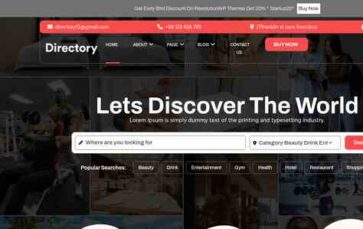 Screenshot Desktop Local Business Directory Pro (screenshot desktop)