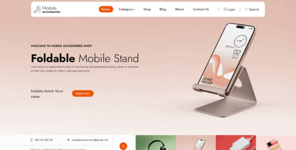 Phone Accessories Store Pro (Revolution WP)