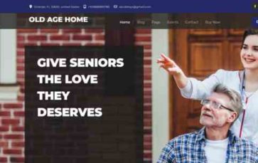 Senior Care Charity Pro (screenshot desktop)