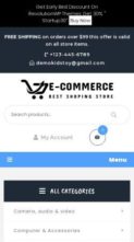Shop Cart Woocommerce Pro (screenshot mobile)