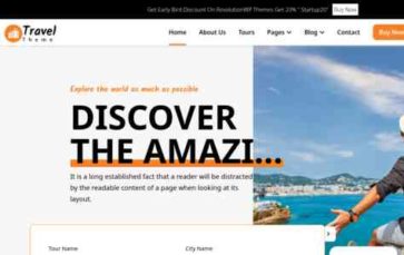 Travel Tourist Pro (screenshot desktop)
