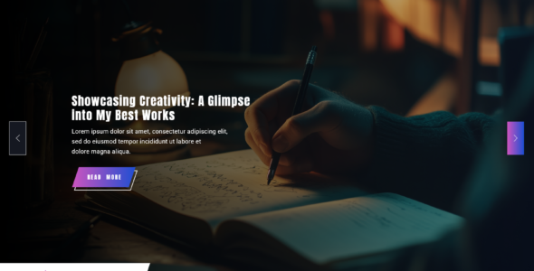 Writer Portfolio Pro (Revolution WP)