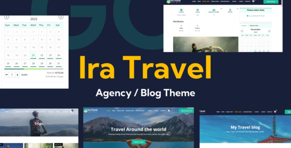 Ira Travel Blog (RiseThemes)