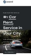 Screenshot Mobile Lexend Car Rental (screenshot mobile)