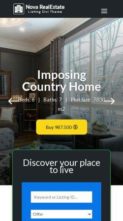 Screenshot Mobile Nova RealEstate (screenshot mobile)