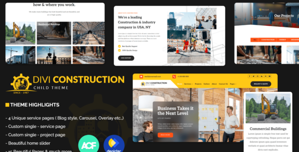 Rise Construction (RiseThemes)