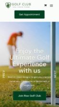 Rise Golf Club (screenshot mobile)