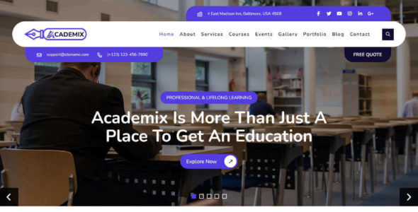 Academix Pro (Rising Themes)
