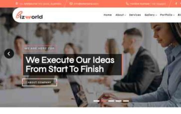 Bizworld Pro (screenshot desktop)