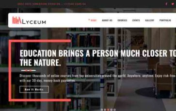 Lyceum Pro (screenshot desktop)