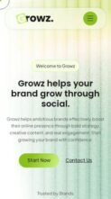 Growz (screenshot mobile)