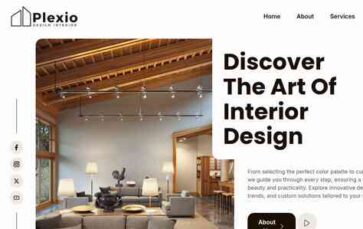 Plexio (screenshot desktop)