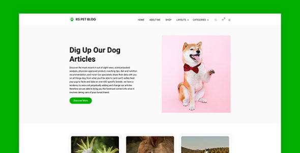 RS Pet Blog Pro (RS WP Themes)