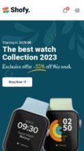 Shofy (RS WP Themes) (screenshot mobile)