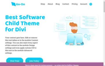 Go-On (screenshot desktop)