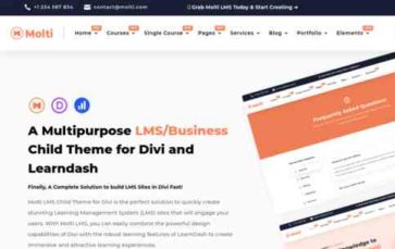 Screenshot Desktop Molti LMS (screenshot desktop)