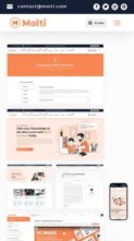 Screenshot Mobile Molti LMS (screenshot mobile)