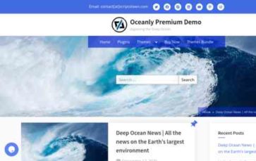 Oceanly Premium (screenshot desktop)