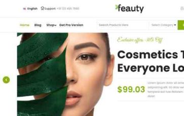 Feauty (screenshot desktop)